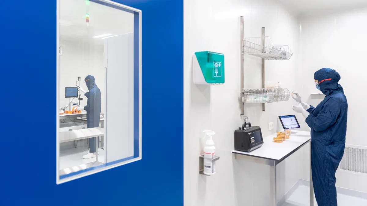 Led lighting solutions for cleanroom applications in hospitals