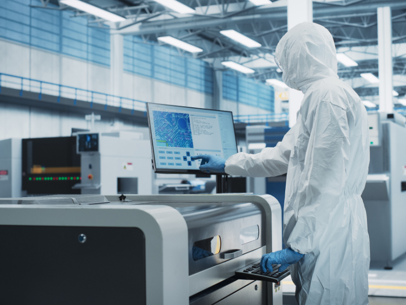 Cleanroom manufacturing facility