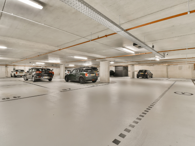 Commercial parking lots