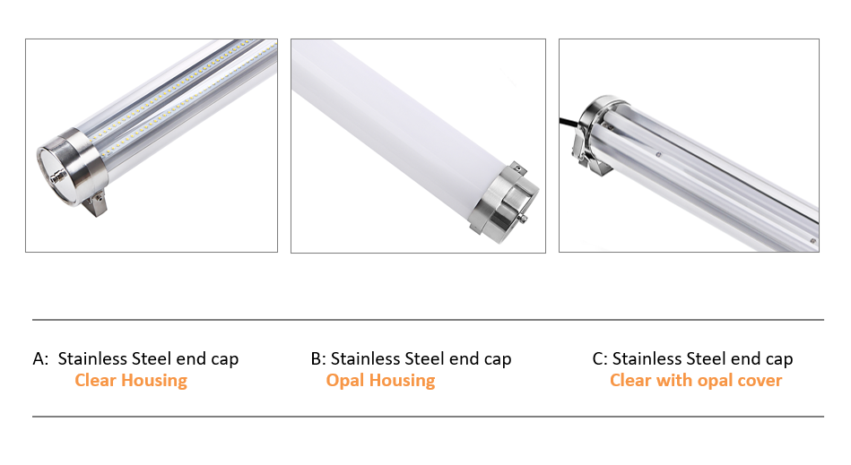 Farm Lighting 4 Tubular Tri-proof Light Custom Options