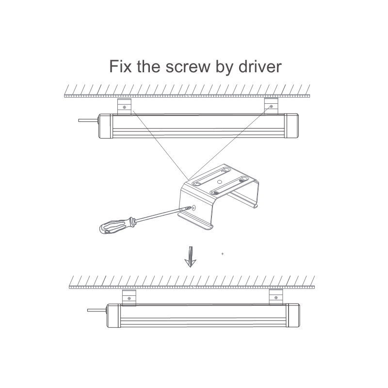 U Series Tri Proof Light 5 Installation Type