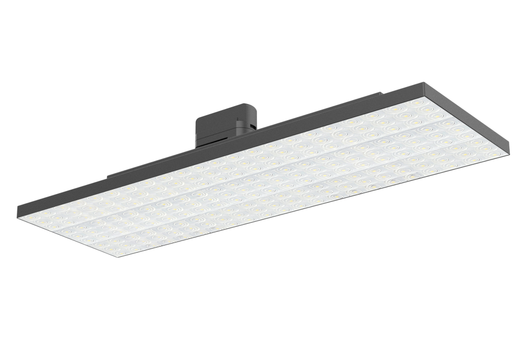 Led linear track light track panel