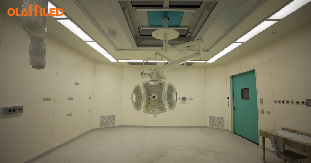 Led lighting solutions for cleanroom