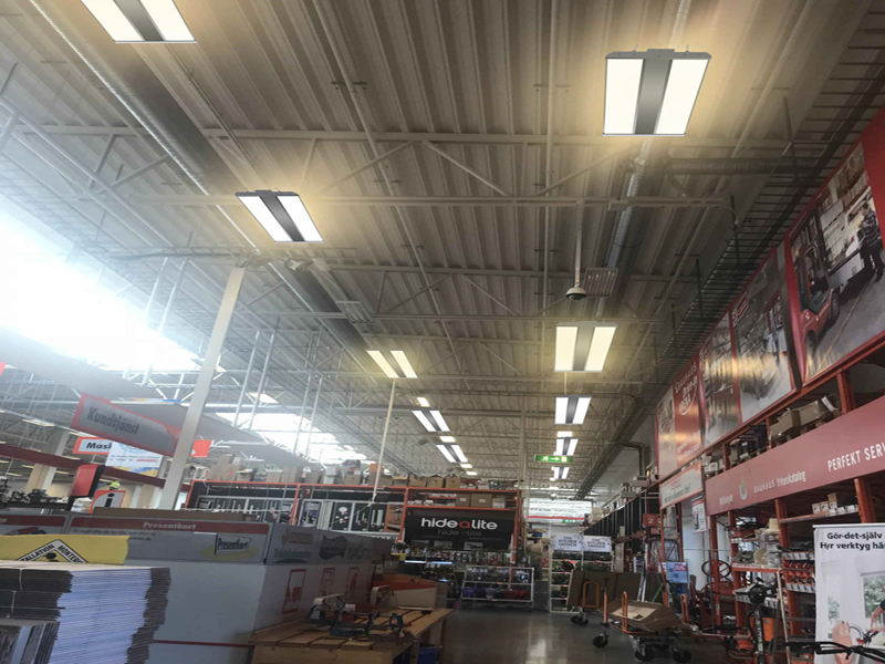 Dali Lighting Control System: The Definitive Guide! 3 Linear High bay Furniture Store