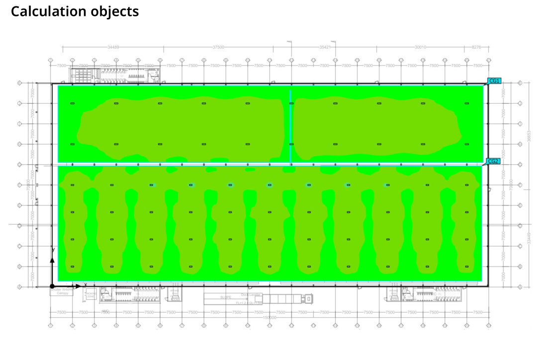 LED Linear High Bay Light 7 Linear High Bay Light Diagram