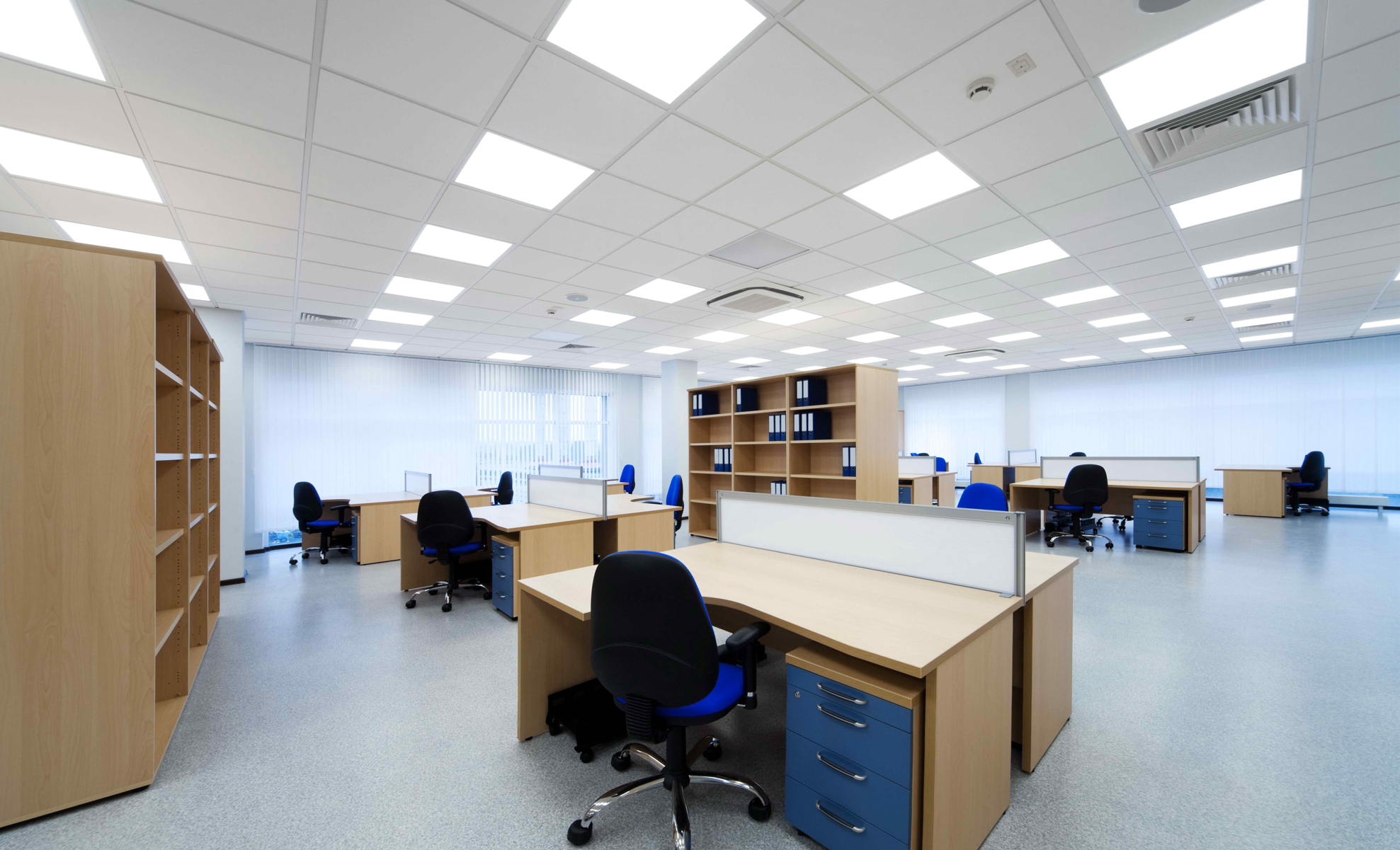 Office Lighting 6 Office Panel Lights