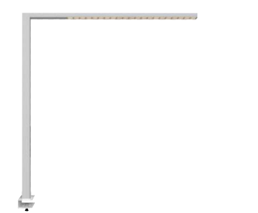 PW Series Floor Standing Panel 5 Table Installed PW Series Floor Standing Light