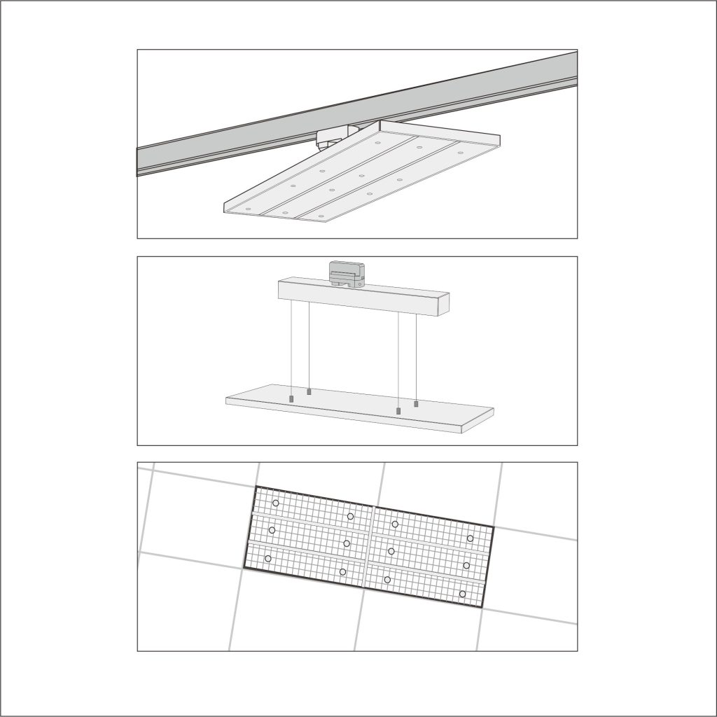TK01 Series Track Panel Light 9 Installation of TK LED Track Panel Light