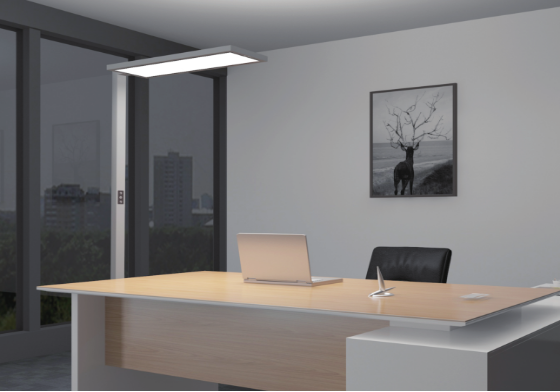 Office Lighting 11 LED Standing Lights for offices