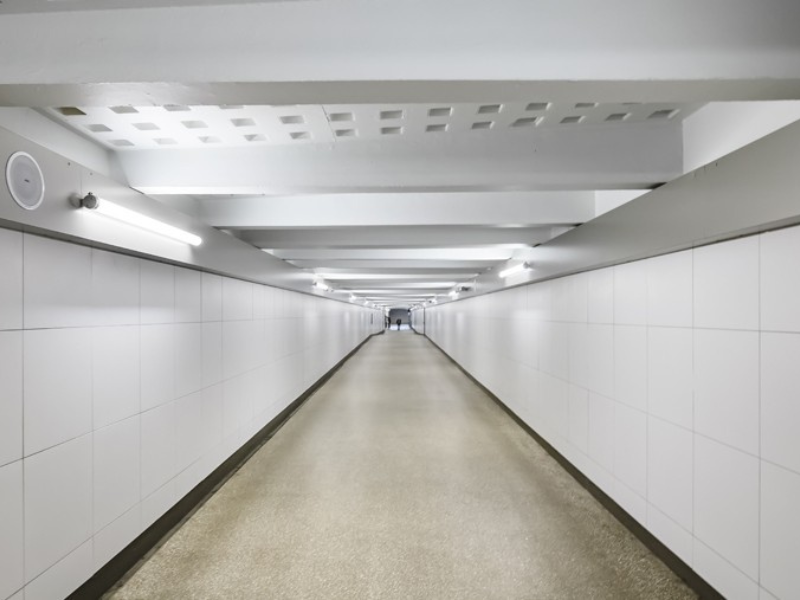 Underground passage lighting