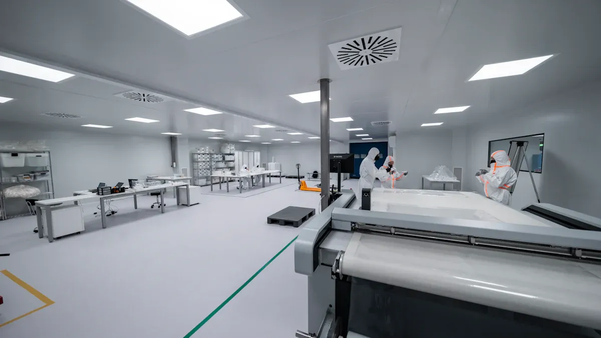 What is Requirements for cleanroom lighting